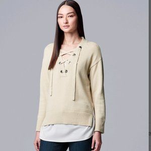 SIMPLY VERA VERA WANG SWEATER